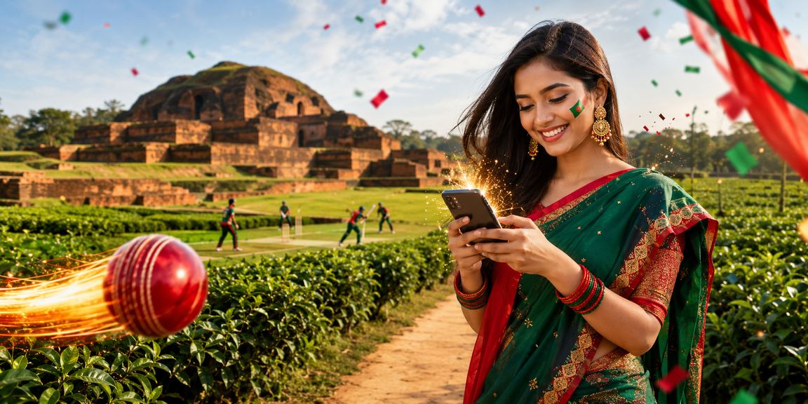 বগুড়ায় ক্রিকেট বেটিং ম্যাচের আগে জমা করছেন একজন ব্যবহারকারী